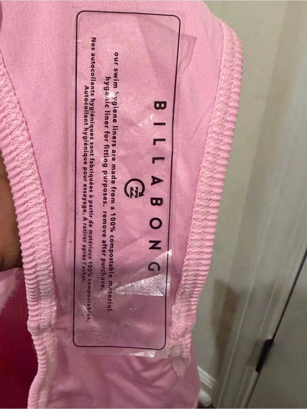 Billabong Tanlines Emma Underwire One-Piece Swimsuit - Pink Dream -Size M/10 NWT - Picture 11 of 11